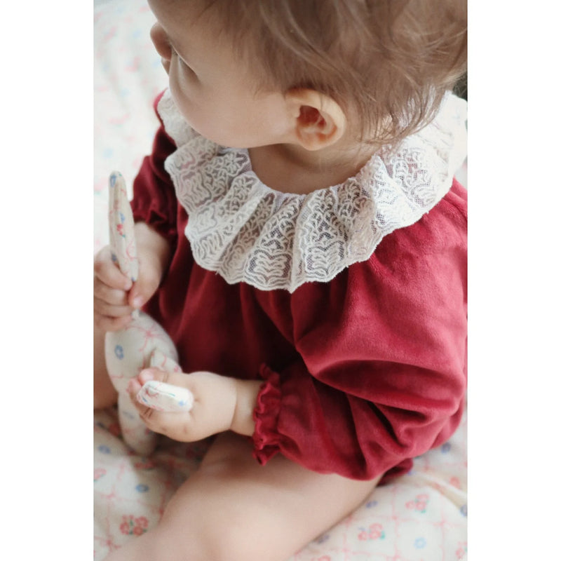 VENOLA ROMPER GRS-RED DAHLIA