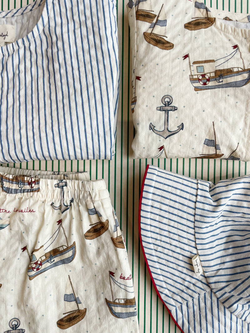 ACE SHORTS GOTS-SAIL AWAY