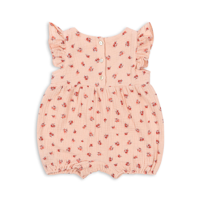 COCO FRILL ROMPER-PEONIA PINK