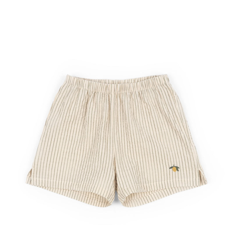 ELLIOT SHORTS GOTS-TEA STRIPE