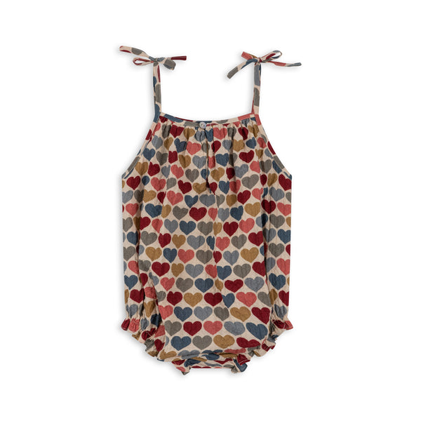 VIVIAN STRAP ROMPER GOTS-COEUR BISOUS