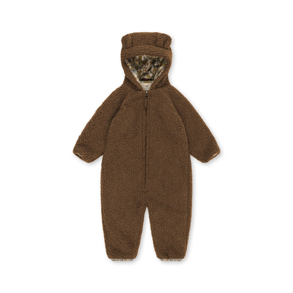 GRIZZ TEDDY ONESIE-SHITAKE