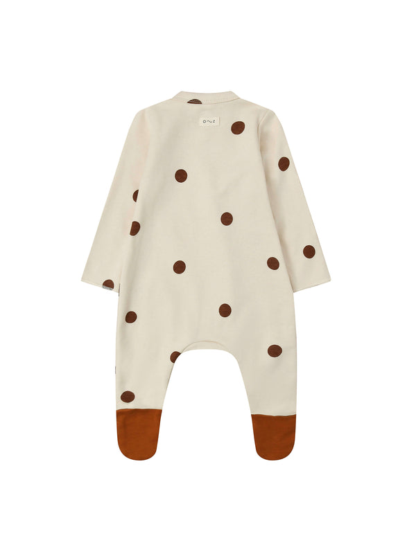 Undyed Cotton Dots Suit