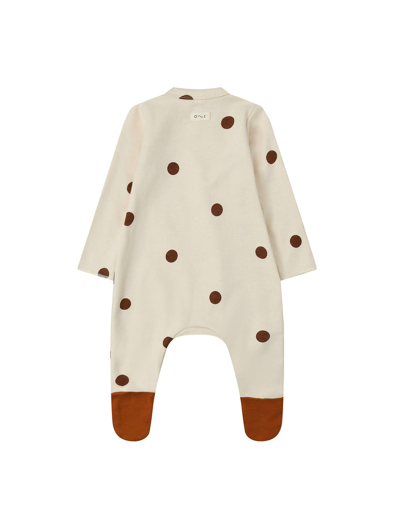 Undyed Cotton Dots Suit