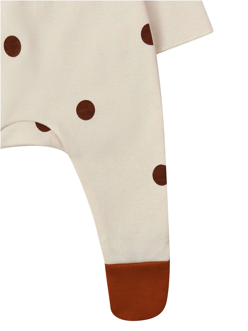 Undyed Cotton Dots Suit