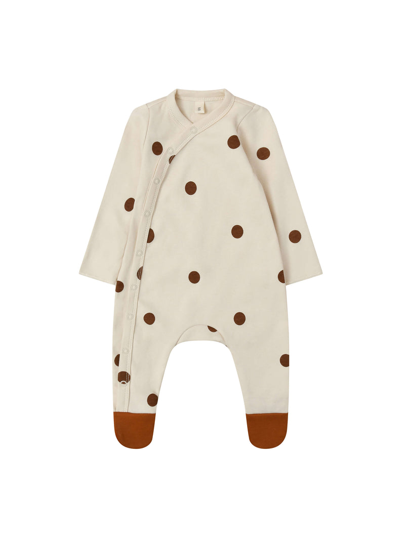 Undyed Cotton Dots Suit