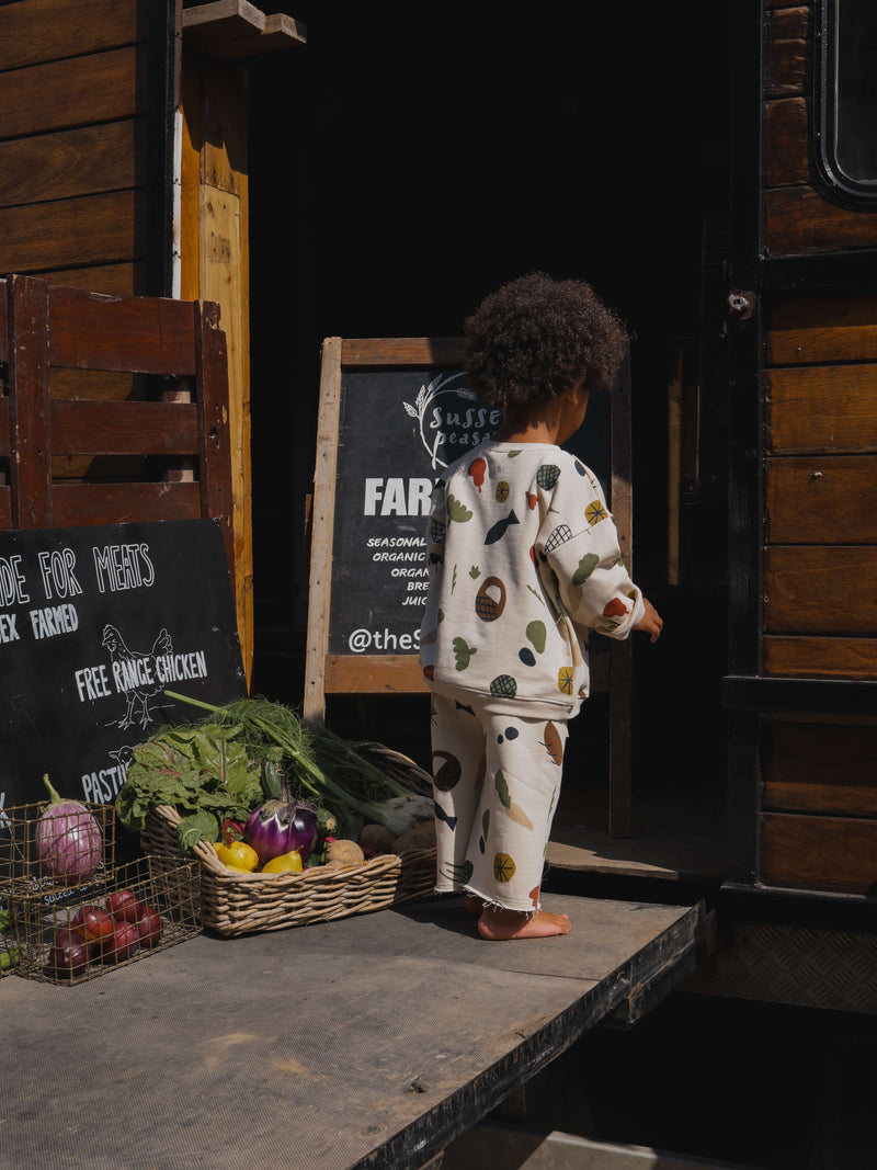 Farmers Market Wide Leg Pants