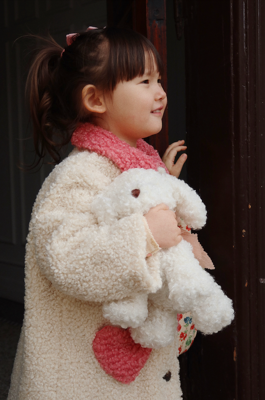 CALIN COAT-ANTIQUE WHITE