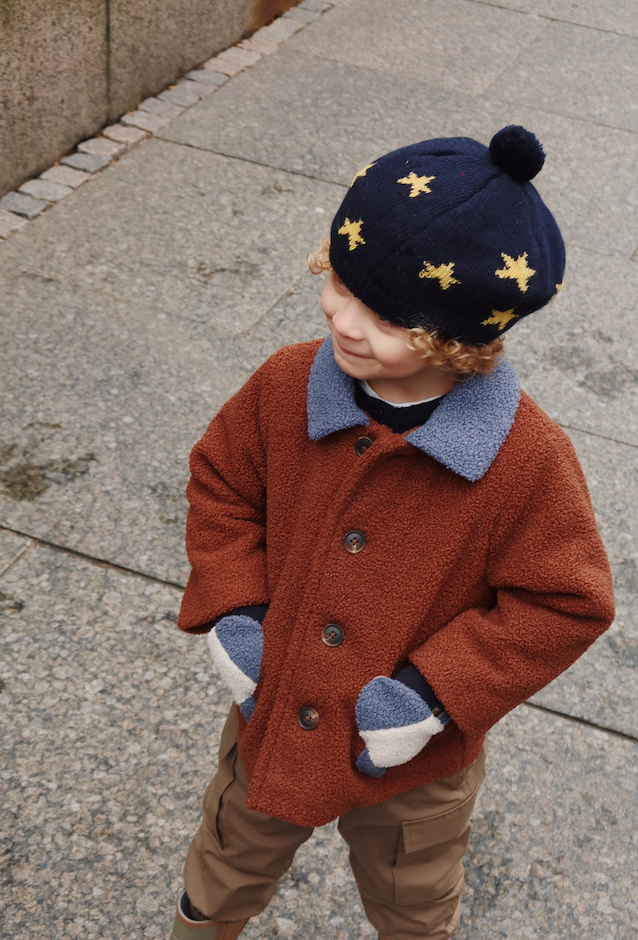 CALIN ROCKET COAT-CAPPUCCINO