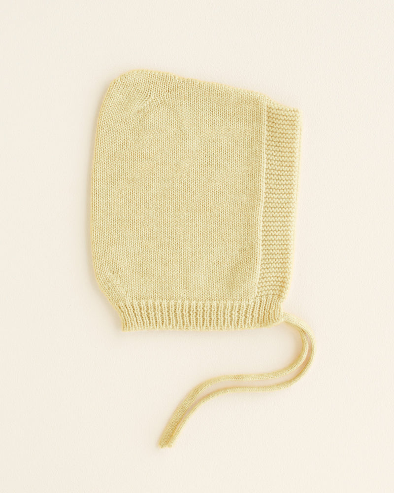 Pixie bonnet Isidor  - Light yellow