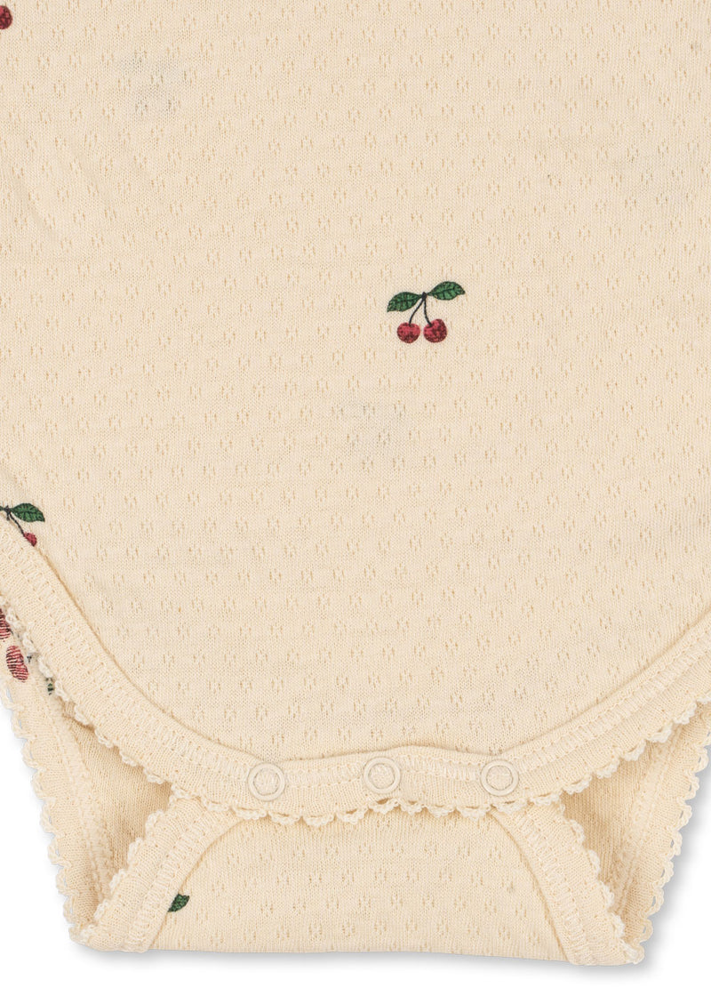 SUI FRILL BODY GOTS-CHERRY