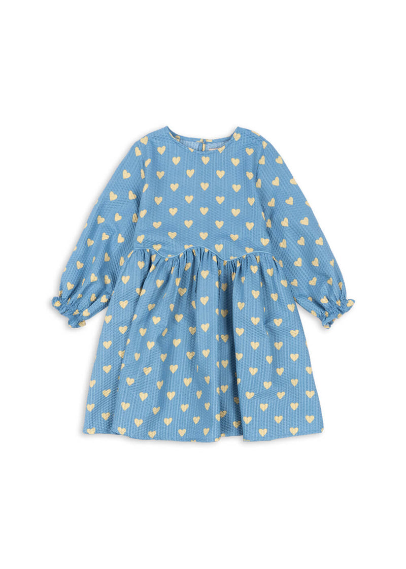 VIDA DRESS GOTS-AISURU BLUE