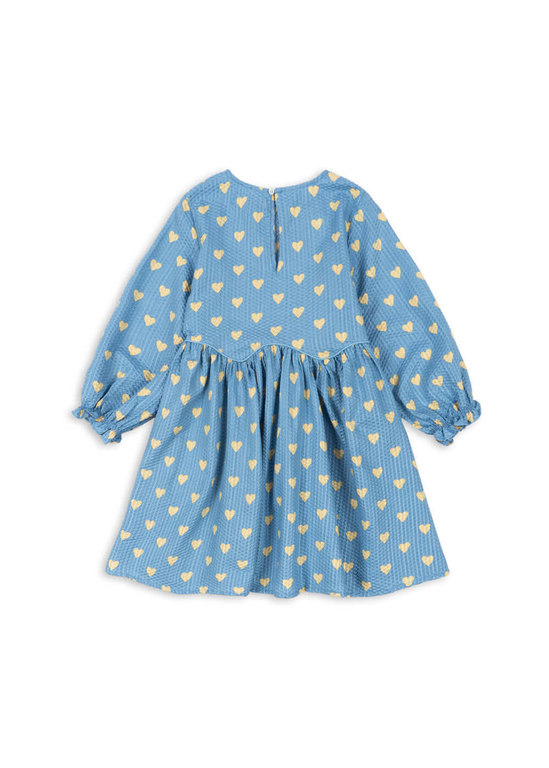 VIDA DRESS GOTS-AISURU BLUE