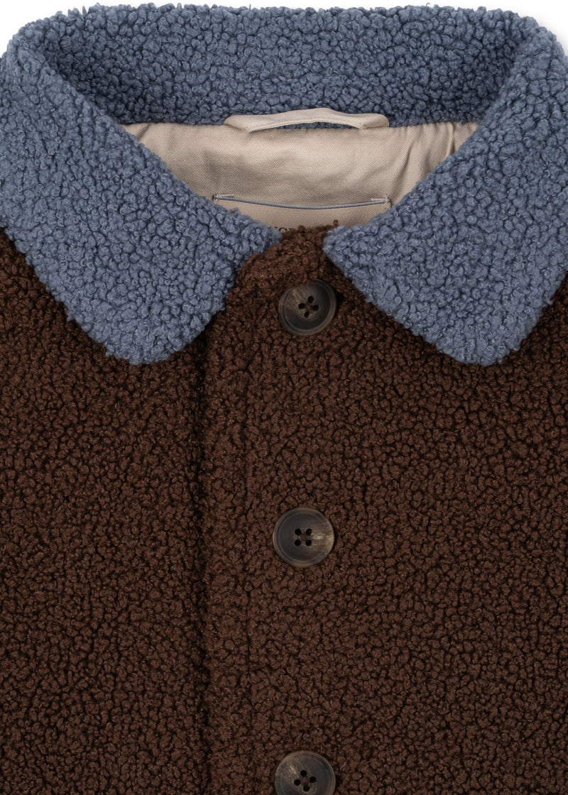 CALIN ROCKET COAT-CAPPUCCINO