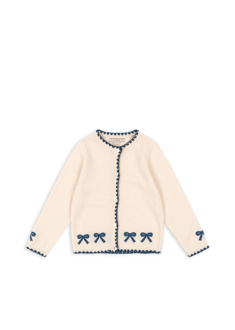 COLLETTE KNIT CARDIGAN-OFF WHITE