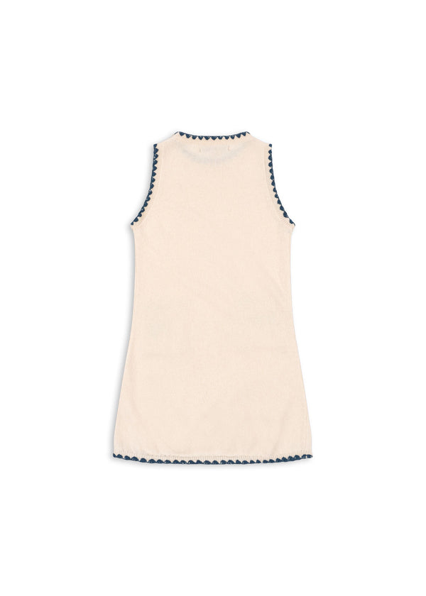 COLLETTE KNIT DRESS-OFF WHITE