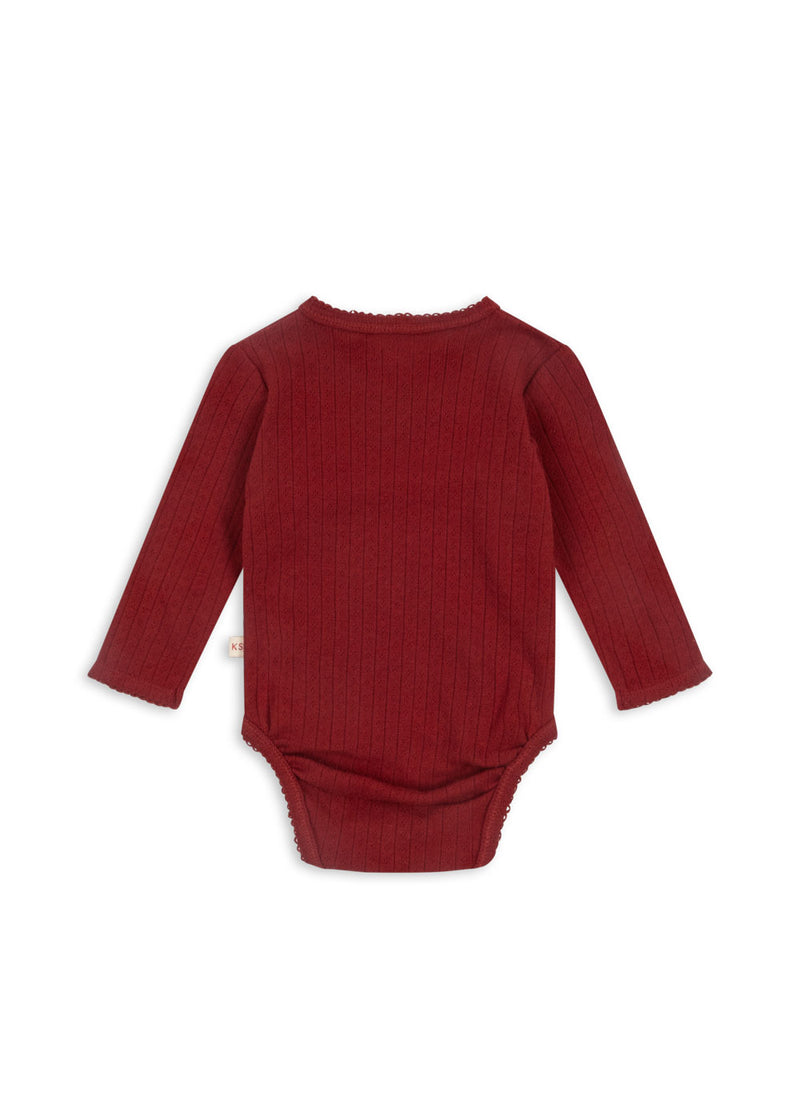 MINNIE NEWBORN BODY GOTS-RED DAHLIA